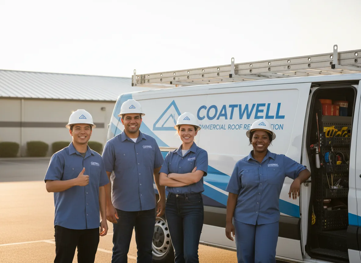 Commercial roof coating company in Evangeline, LA